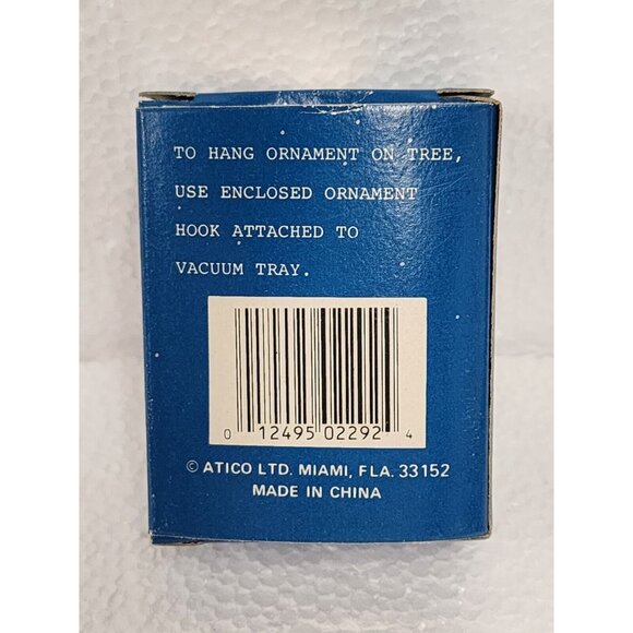 Vintage Style mini Christmas drummer boy ornament - Picture 2 of 2